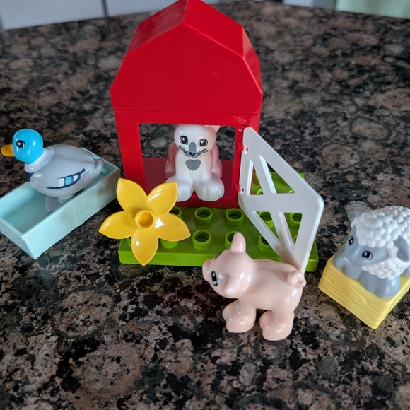 Colorful Farm Friends Building Block Set - Picture 2 of 4